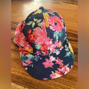Floral Baseball Hat